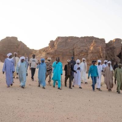 جولة وزير السياحة في عمق تشاد السياحي